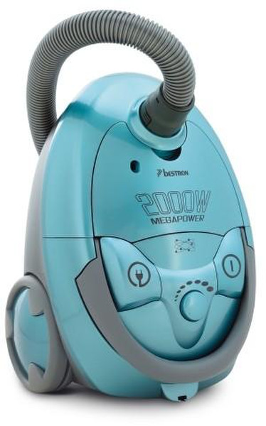 Bestron DVC2000E Vacuum cleaner Cylinder vacuum 4L 2000W Turquoise