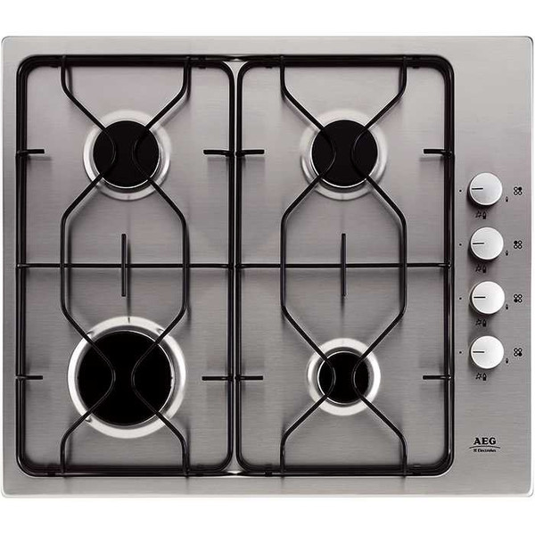 AEG 21604Gm built-in gas heater 60cm built-in Gas hob Silver