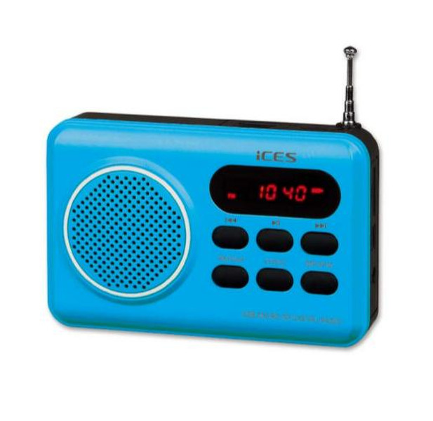 Ices IMPR-112 Tragbar Blau Radio