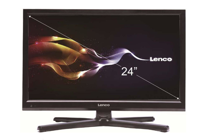 Lenco LED-2421 24Zoll HD Schwarz LED-Fernseher