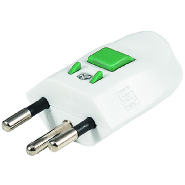 Steffen 14 9602 K White electrical power plug