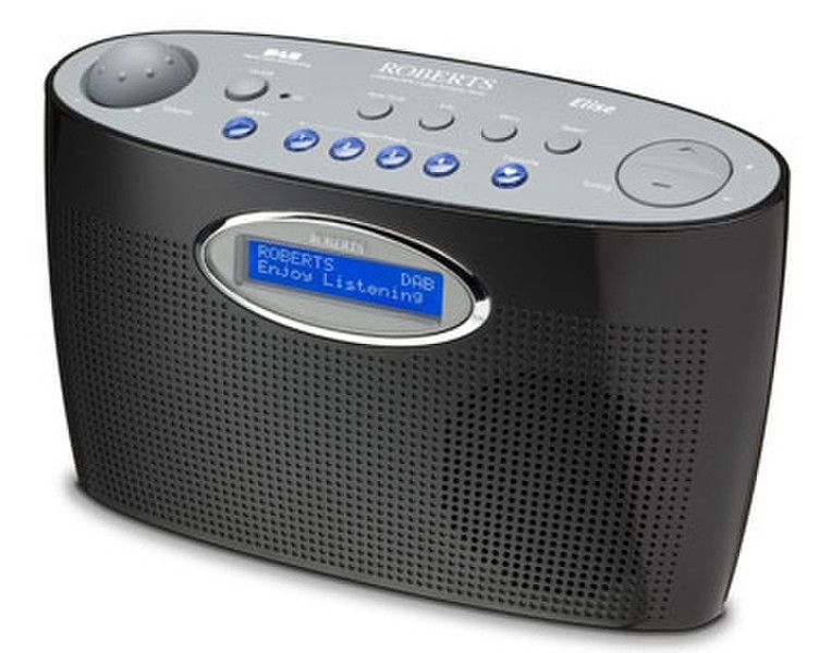Roberts Radio Elise Portable Analog & digital Black