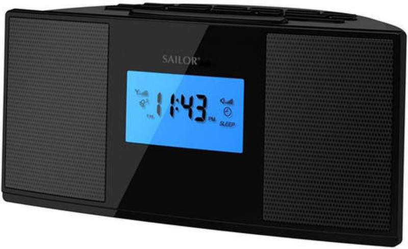 Sailor SA-236 Портативный Цифровой Черный радиоприемник