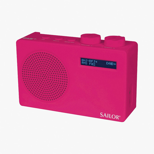 Sailor SA-34 Портативный Цифровой Розовый радиоприемник