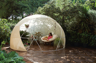 Garden Igloo Canopy Cover Dome/Igloo tent Белый