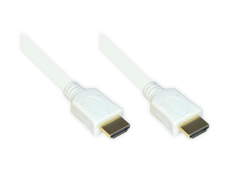 Alcasa HDMI/HDMI, 1.5m 1.5m HDMI HDMI White
