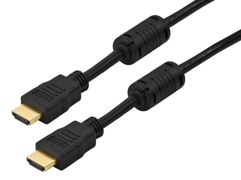 Monacor HDMC-500/SW 5м HDMI HDMI Черный HDMI кабель