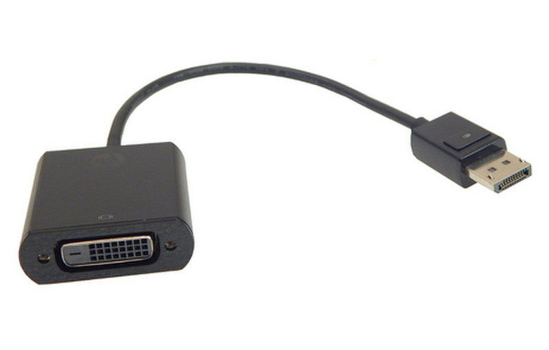 HP 752660-001 DVI DisplayPort Schwarz Videokabel-Adapter