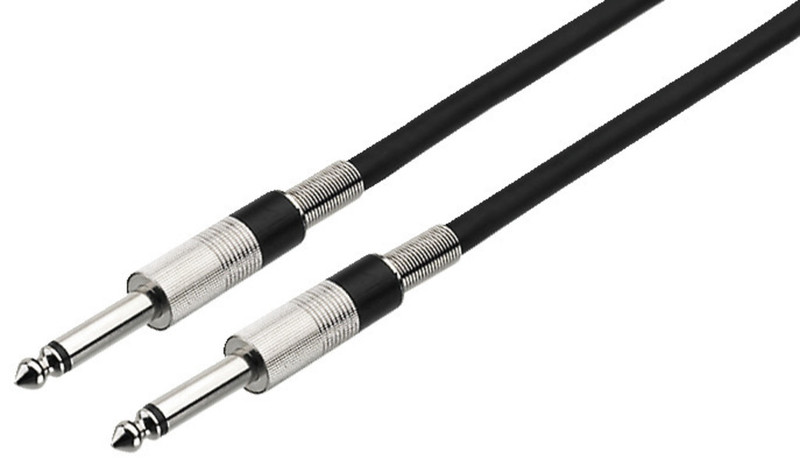 Monacor MSC-1500/SW 15m 6.35mm 6.35mm Schwarz Audio-Kabel