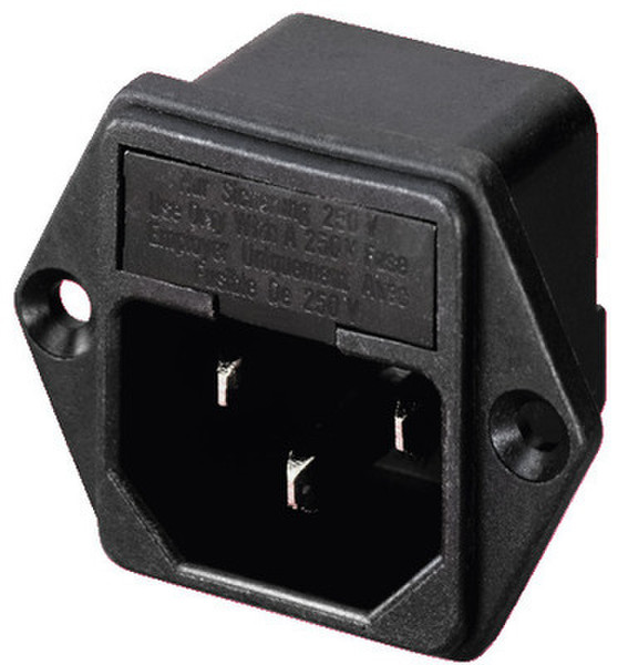 Monacor AAC-150PF C14 Black electrical power plug