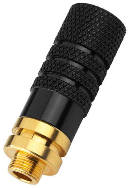 Monacor PG-313JG 3.5 mm jack Black wire connector