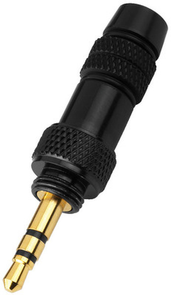 Monacor PG-313PG 3.5 mm plug Black wire connector