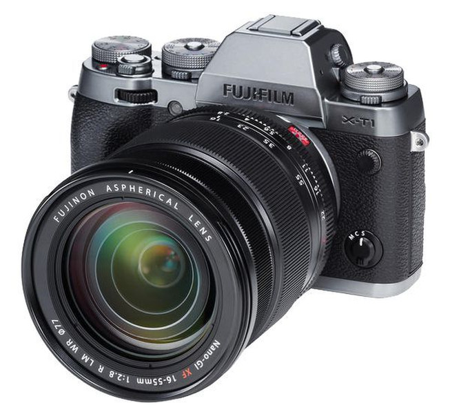 Fujifilm FinePix X-T1 XF 16-55mm 16.3МП CMOS II 4896 x 3264пикселей Черный