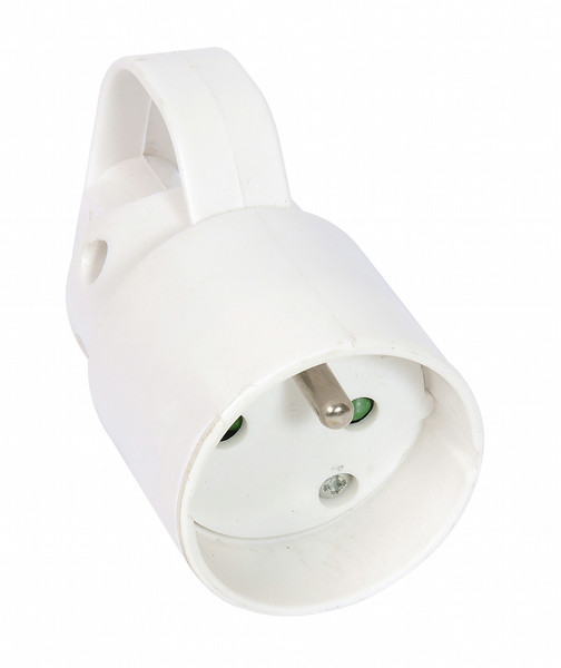 No-Brand 104866663 White electrical power plug