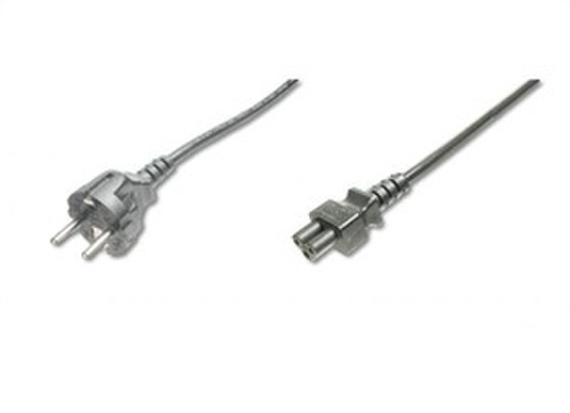 Digitus AK-440115-018-S 1.8m CEE7/14 Schuko C13 coupler Black power cable