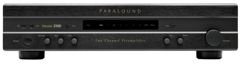 Parasound 2100 audio preamplifier