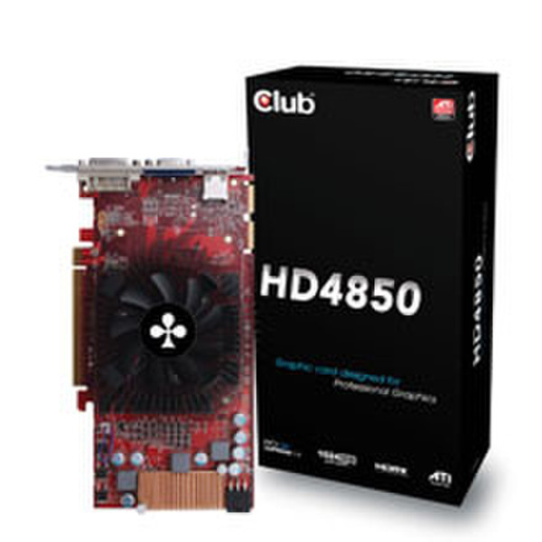 CLUB3D HD4850 1ГБ GDDR3