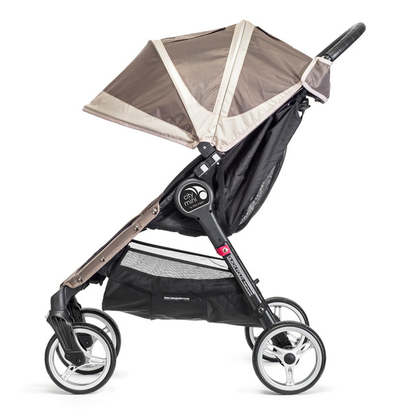 Baby Jogger City Mini 4w Traditional stroller 1место(а) Бежевый