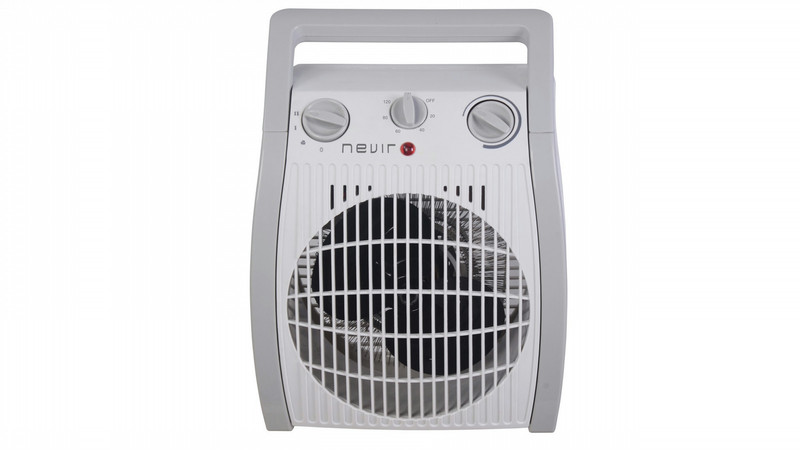Nevir NVR-9512 FH Indoor 2000W White Fan electric space heater