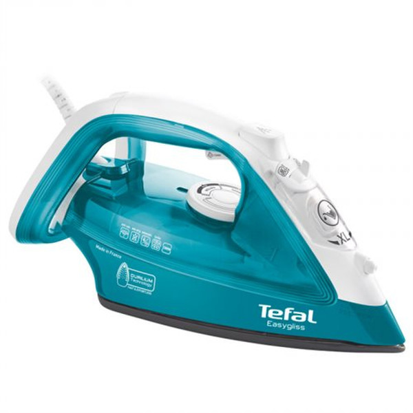 Tefal FV3925 Dry & Steam iron Durilium soleplate 2300W Türkis, Weiß Bügeleisen