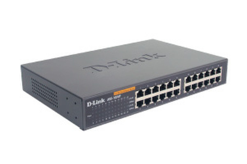 D-Link 24-port 10/100M NWay Desktop - Internal PSU (incl. 19