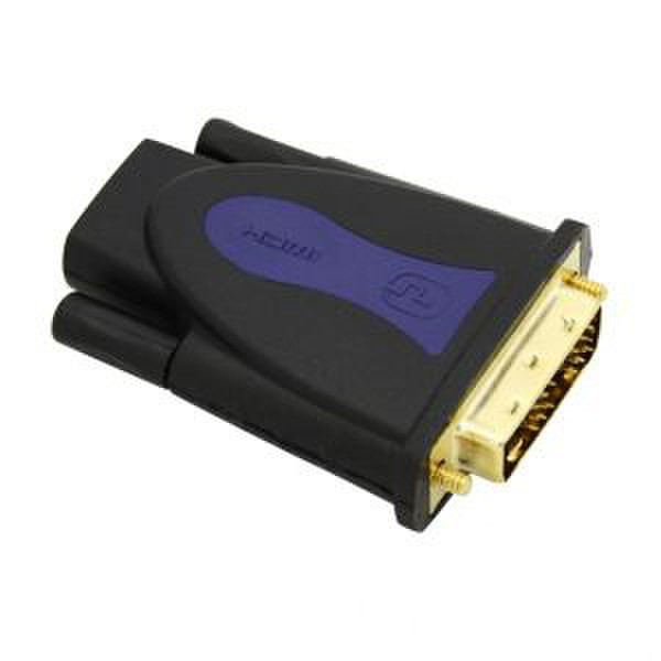 Snakebyte HDMI-DVI Adapter DVI-D HDMI Schwarz Kabelschnittstellen-/adapter