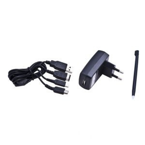 Snakebyte Universal AC Adapter Black power adapter/inverter