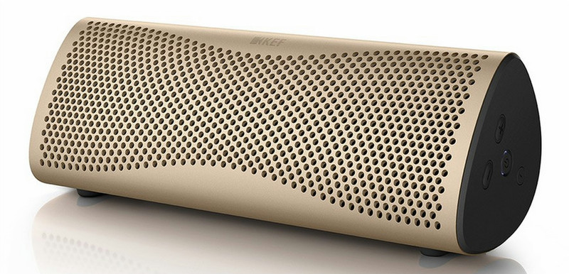 KEF MUO Stereo portable speaker 15W Gold