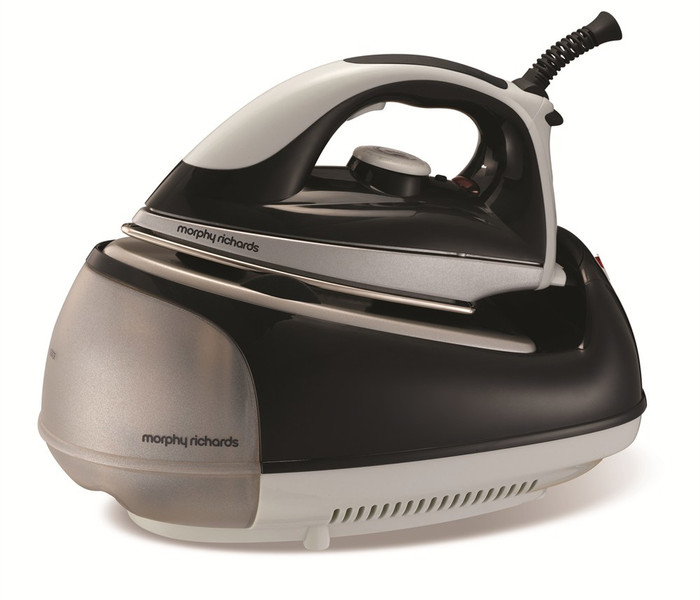 Morphy Richards Jet Stream 2200W 2200W 1L Stainless Steel soleplate Beige,Black steam ironing station