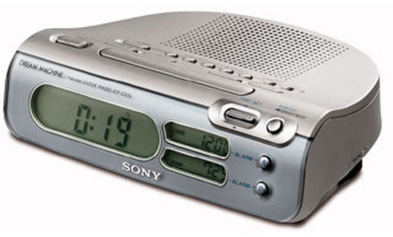 Sony ICFC273L Цифровой Cеребряный CD радио