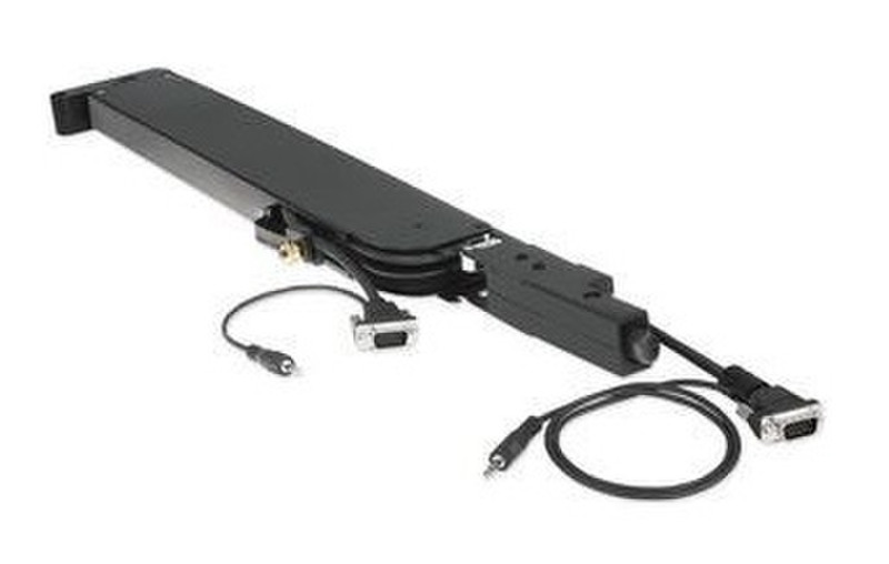 Extron Retractor Series/2 XL VGA-A 1.52m VGA (D-Sub) + 3.5mm VGA (D-Sub) + 3.5mm Black