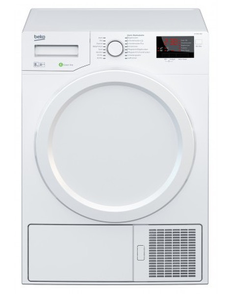 Beko DPY 8405 HW3 freestanding Front-load 8kg A++ White tumble dryer