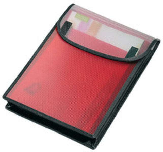 Veloflex VELOBAG Unisex Velcro Red,Translucent wallet