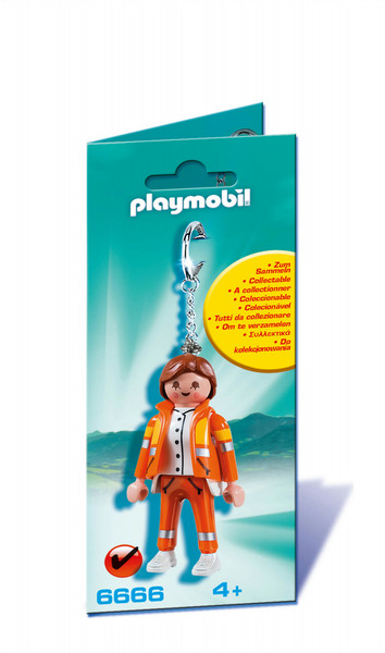 Playmobil Figures 6666 Оранжевый Мальчик / Девочка детская фигурка