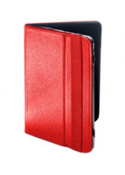 Tech Fuzzion FOCUNI0322RD 7Zoll Blatt Rot Tablet-Schutzhülle