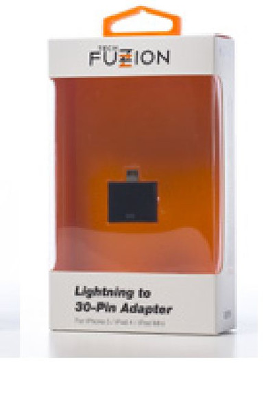 Tech Fuzzion ACEADP0079BK Apple 30 pin Lightning Черный кабельный разъем/переходник