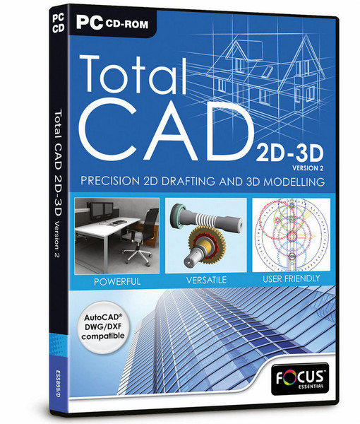 Focus Multimedia Total CAD 2D/3D Version 2