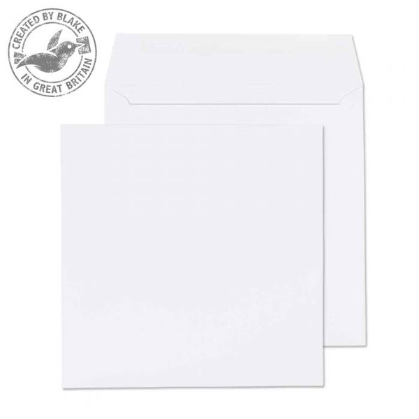 Blake Purely Everyday White Gummed Wallet 100x100mm 100gsm (Pack 500)