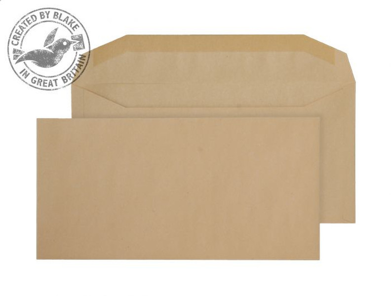 Blake Purely Everyday Manilla Gummed Mailer 121x235mm 80gsm (Pack 1000)