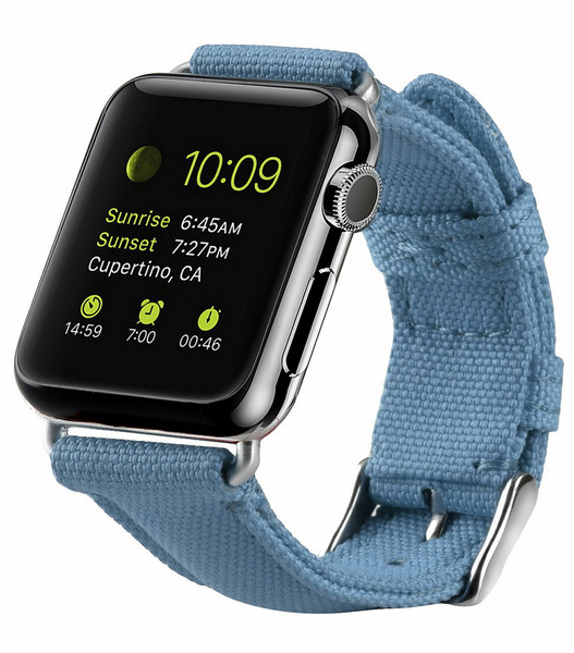 Melkco Mini Polyester Hand Strap for Apple Watch 38mm - (Blue)