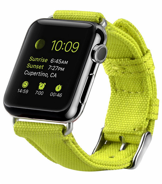 Melkco Mini Polyester Hand Strap for Apple Watch 38mm - (Green)