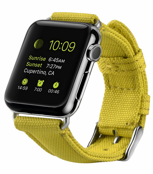 Melkco Mini Polyester Hand Strap for Apple Watch 38mm - (Yellow)