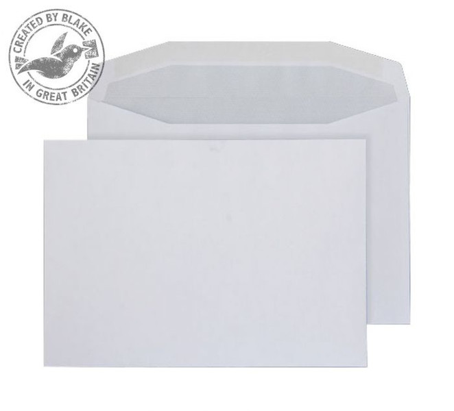 Blake Purely Everyday White Gummed Mailing Wallet C5 162x229mm 90gsm (Pack 500)