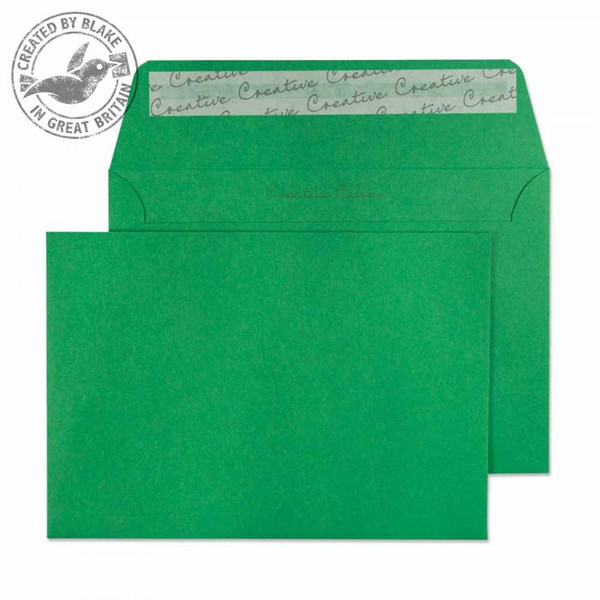 Blake Creative Colour Avocado Green Peel and Seal Wallet C6 114x162mm 120gsm (Pack 500)