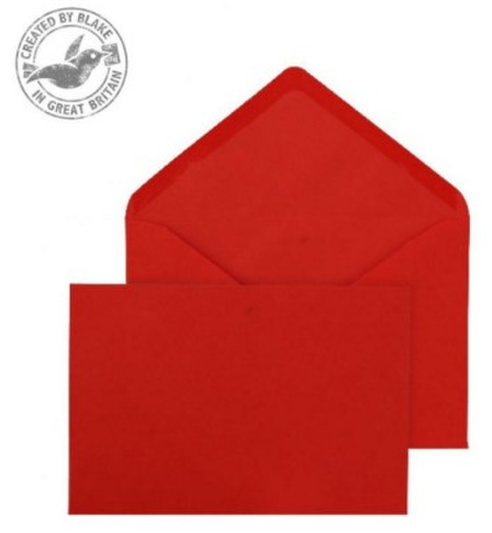 Blake Purely Everyday Red Gummed Banker Invitation 133x185mm 100gsm (Pack 500)