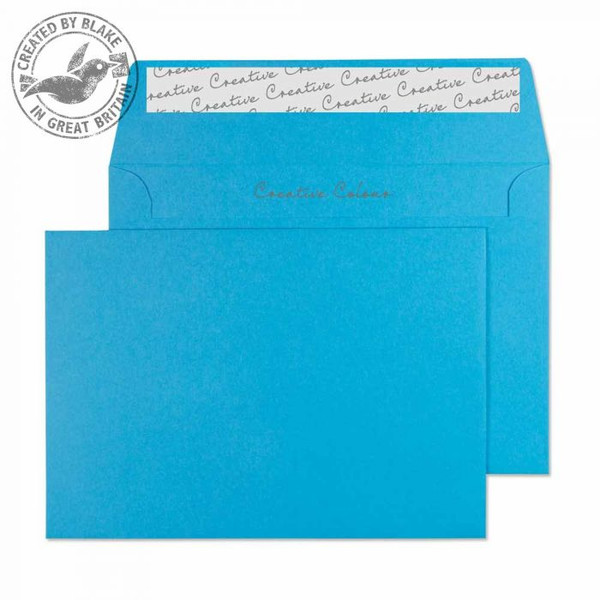 Blake Creative Colour 110 Papier Blau Briefumschlag