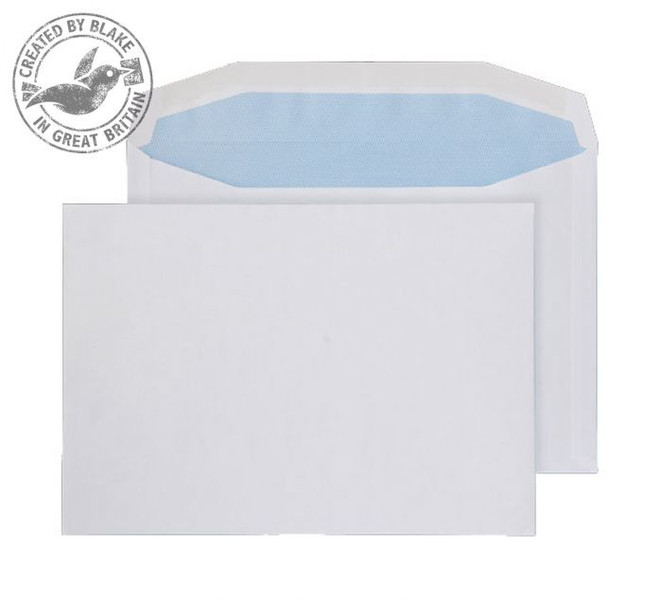 Blake Purely Everyday White Gummed Mailer DL+ 155X220mm 80gsm (Pack 500)