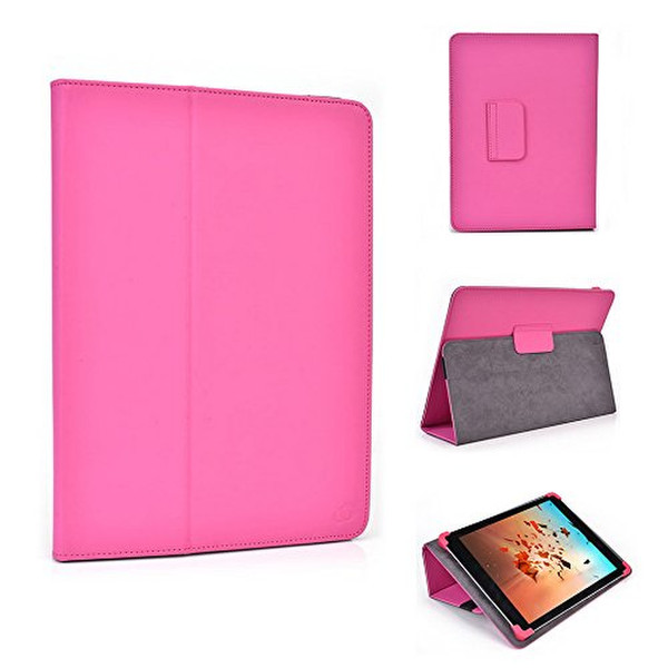 Kroo MU10EX-03-M1-022 9.7Zoll Blatt Pink Tablet-Schutzhülle