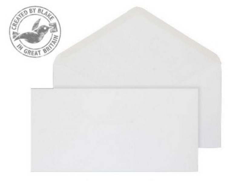 Blake Purely Everyday White Gummed Banker Invitation DL 110x220mm 90gsm (Pack 1000)