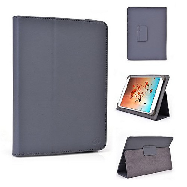 Kroo MU10EX-50-E1-395 10.1Zoll Blatt Grau Tablet-Schutzhülle